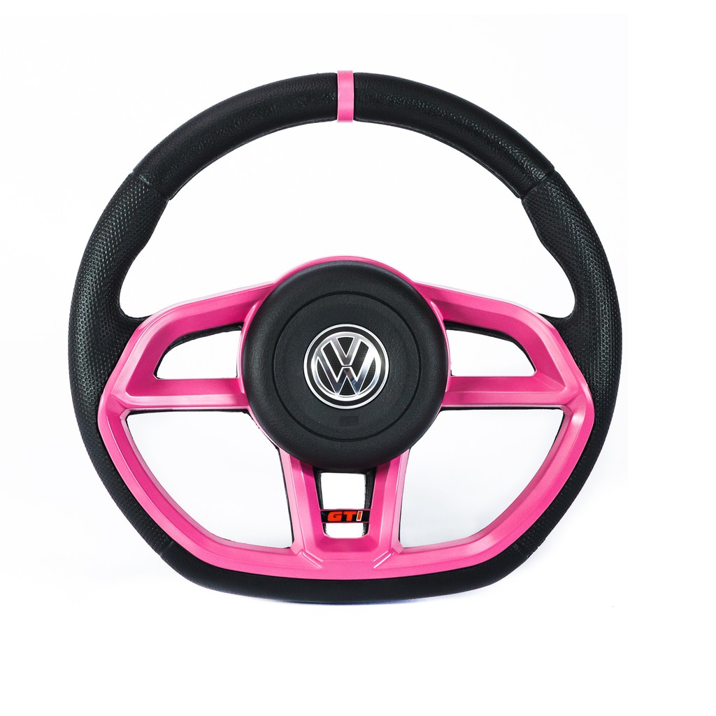 Volante Esportivo Gol G2 G3 E G4 Gti Vision Rosa Shopee Brasil