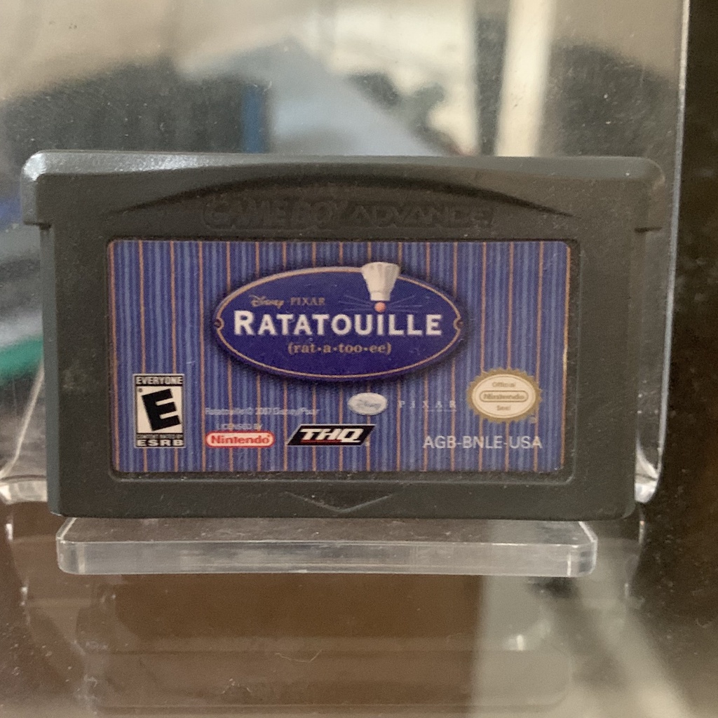 Jogo Ratatouille Game Boy Advance Gba Shopee Brasil