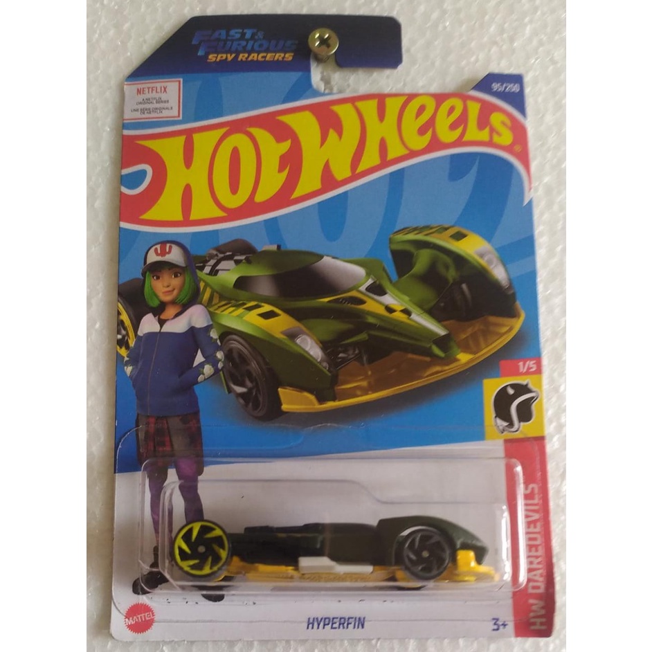 KitKat MAR Hot Wheels Hyperfin Miniatura ORIGINAL NO BLISTER