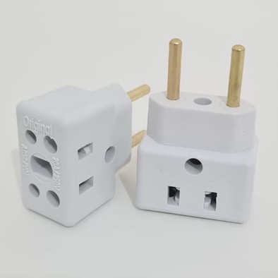 Adaptador Tomada Multiuso Plug Elétrico 10a 20a Modelo Bob Esponja