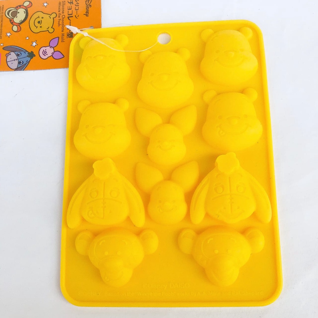 Molde De Silicone Ursinho Pooh Disney Shopee Brasil