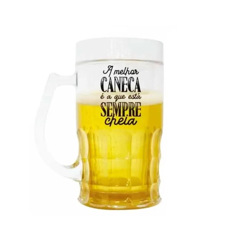 Copo Caneca Termica Chopp Cerveja Frase Caneca Sempre Cheia Shopee Brasil