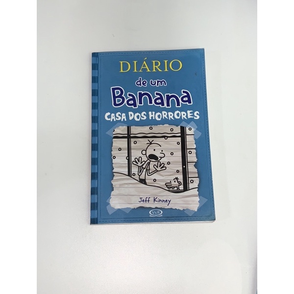 Diário de um banana 6 casa dos horrores Jeff Kinney Shopee Brasil