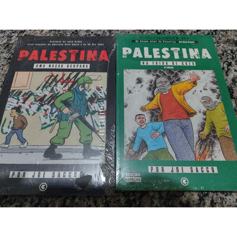 Palestina Por Joe Sacco Shopee Brasil