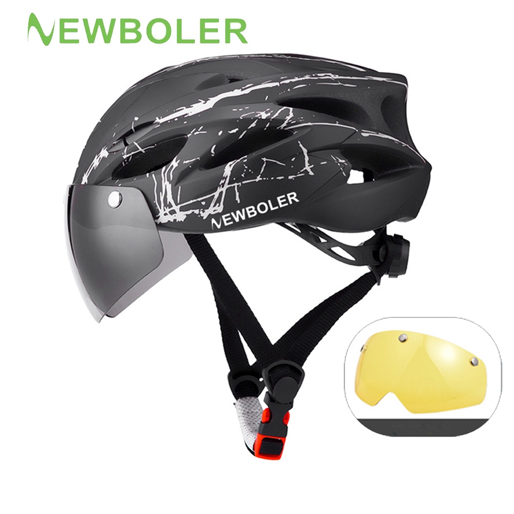 Newboler Ultraleve Segurança Bicicleta Capacete Da Estrada MTB Ciclismo