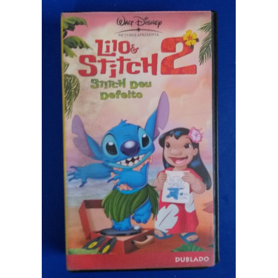 Vhs Lilo E Stitch 2 Dublado Shopee Brasil