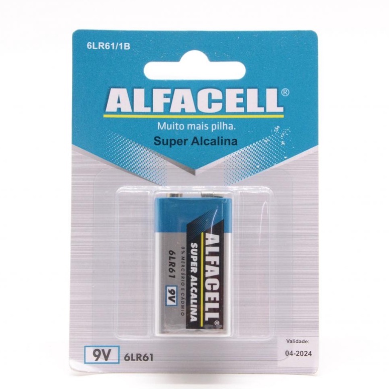 Pilha Bateria Alcalina Alfacell V Lr Envio Imediato Shopee Brasil