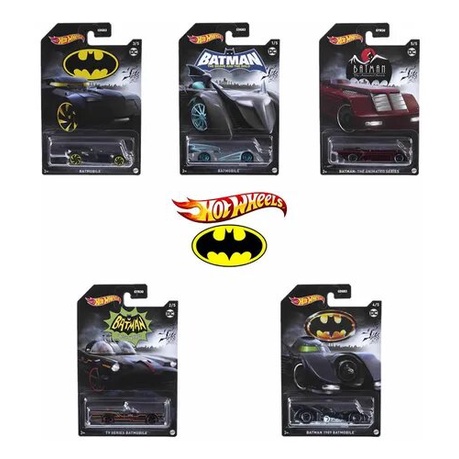 Hot Wheels Batman Set Miniaturas Gyn Mattel Shopee