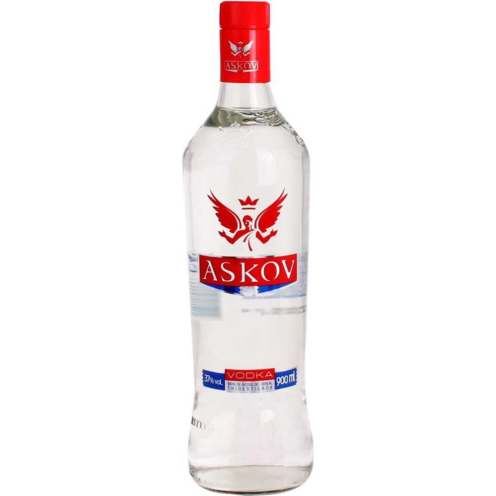 Vodka Askov Natural Ml Shopee Brasil