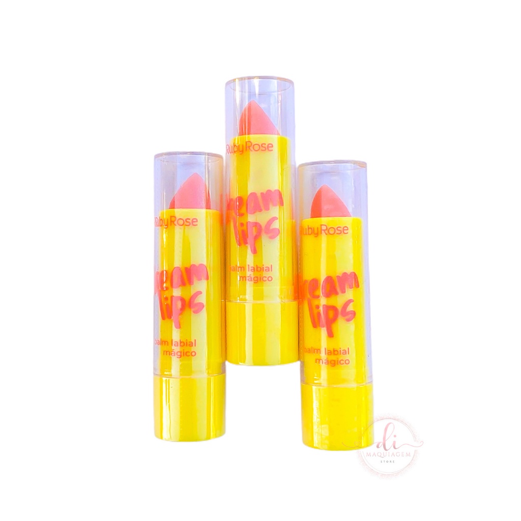 Dream Lips Balm Labial M Gico Froot Kiss Ruby Rose Shopee Brasil