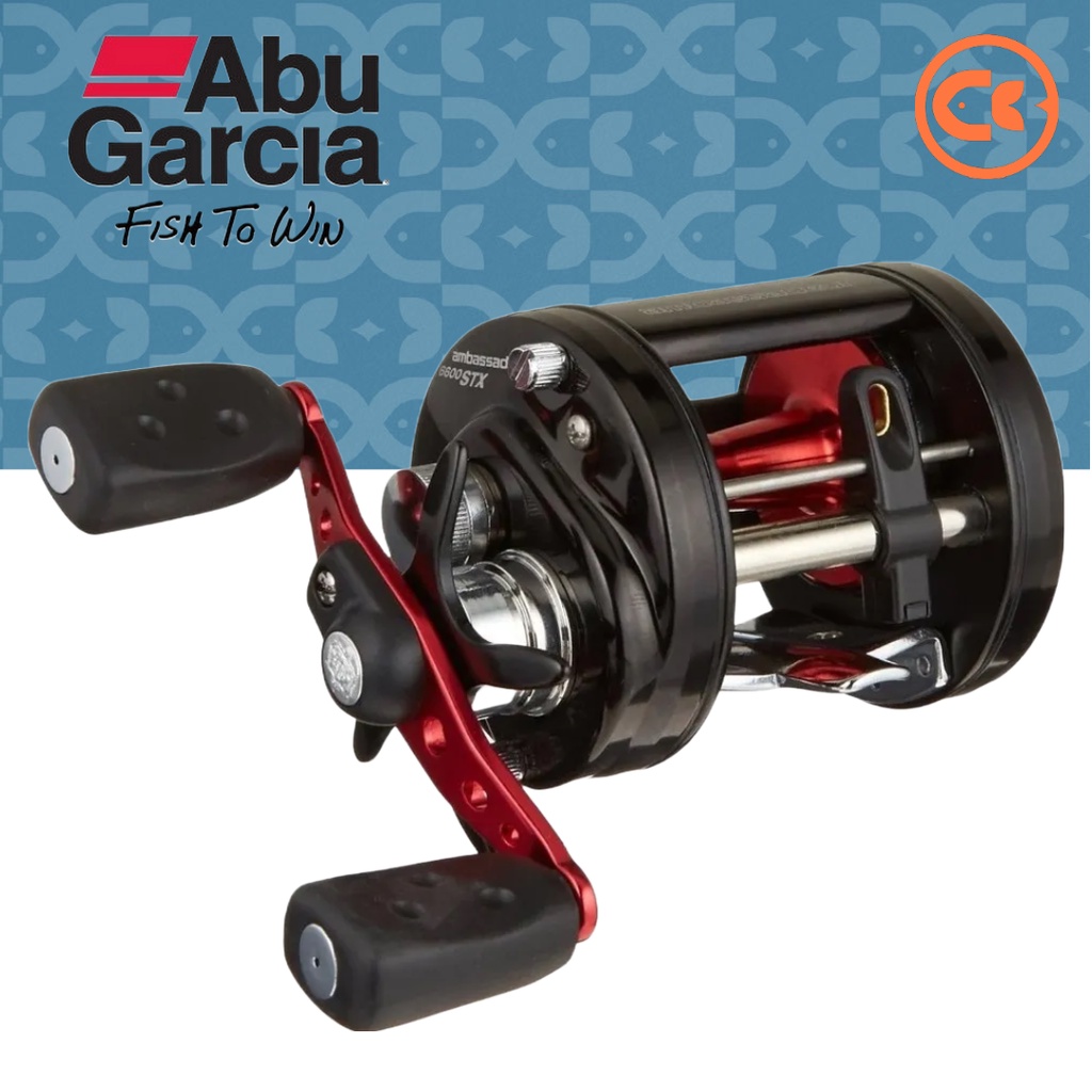 Carretilha De Pesca Abu Garcia Ambassadeur Stx Rolamentos