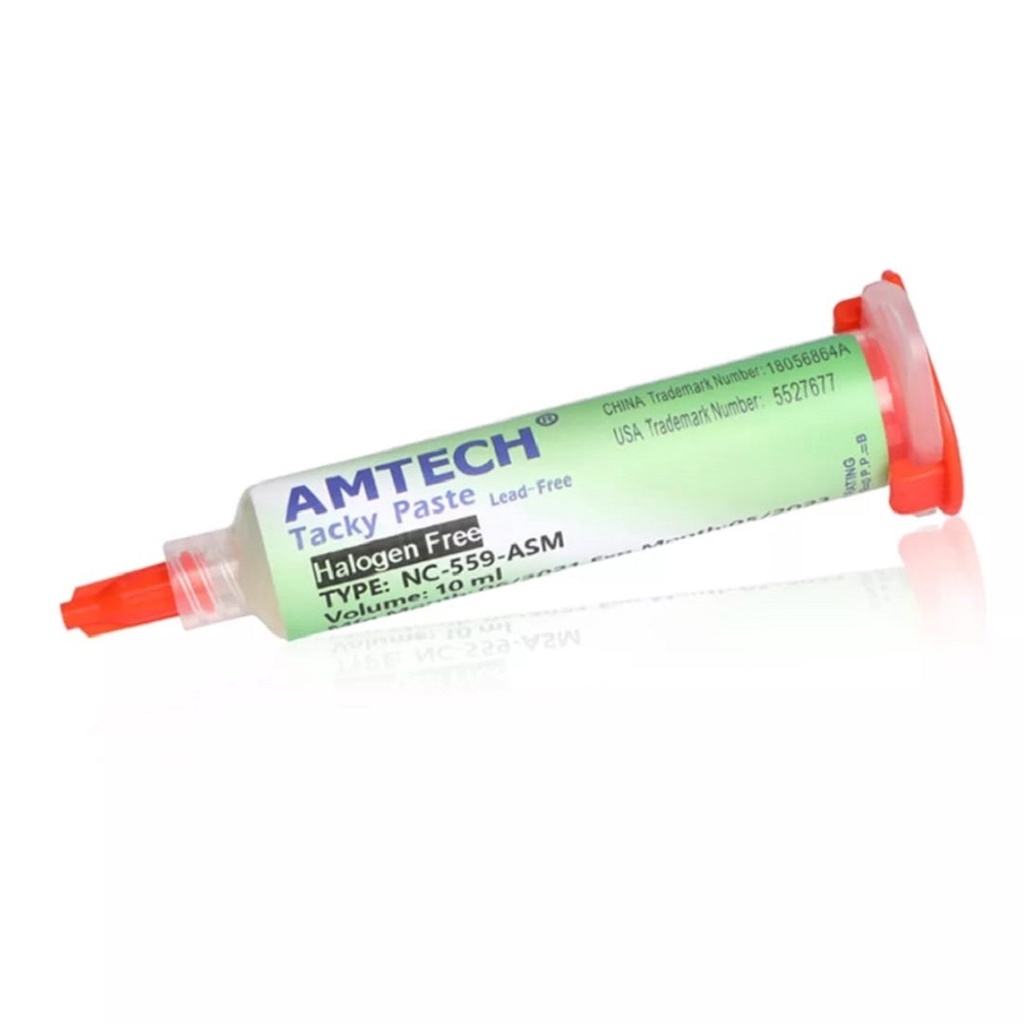 Fluxo Pastoso Bga Reballing Amtech Nc 559 Asm 10cc 10ml Celular Tablet