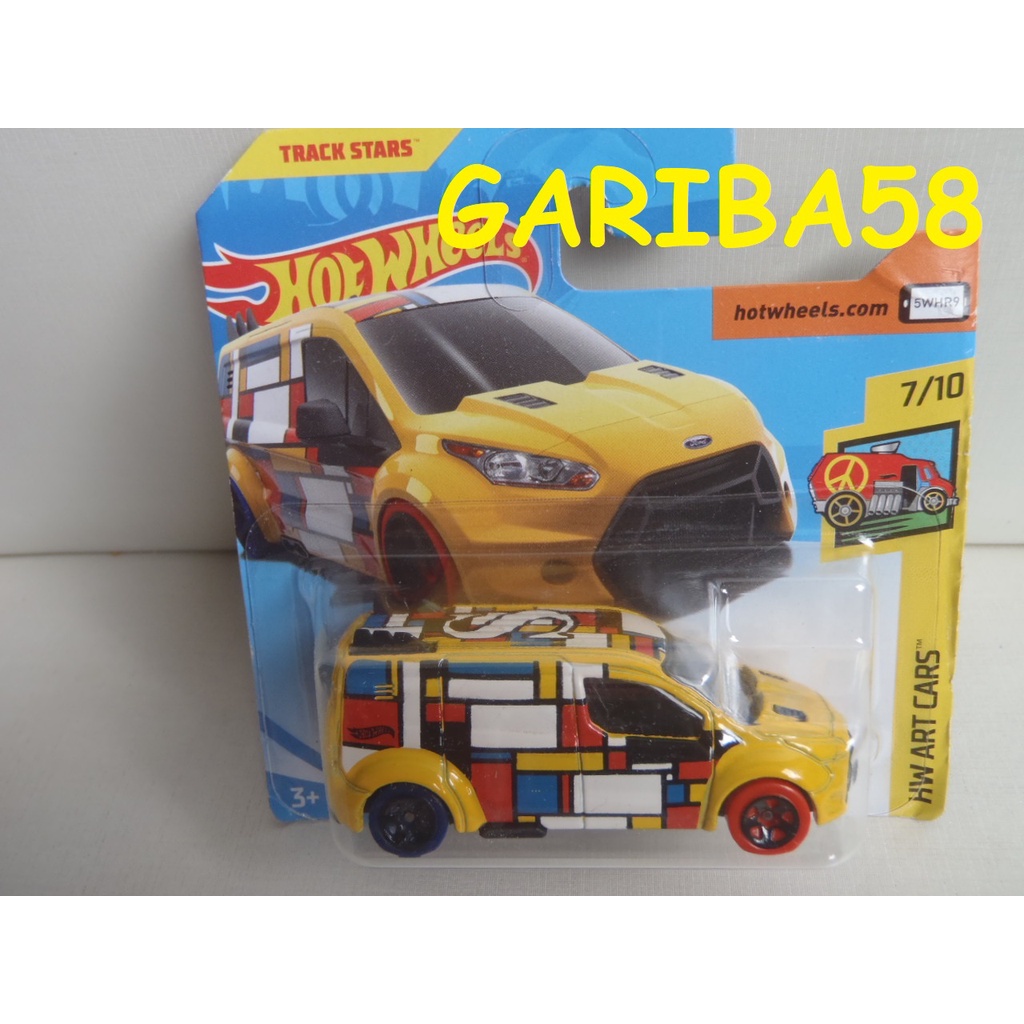 HOT WHEELS FORD TRANSIT CONNECT ART CARS GARIBA Shopee Brasil