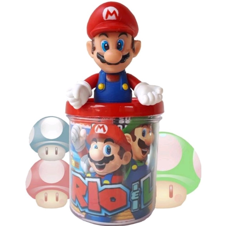 Boneco Super Mario Bros Nintendo Kart Caneca Personalizada Oferta