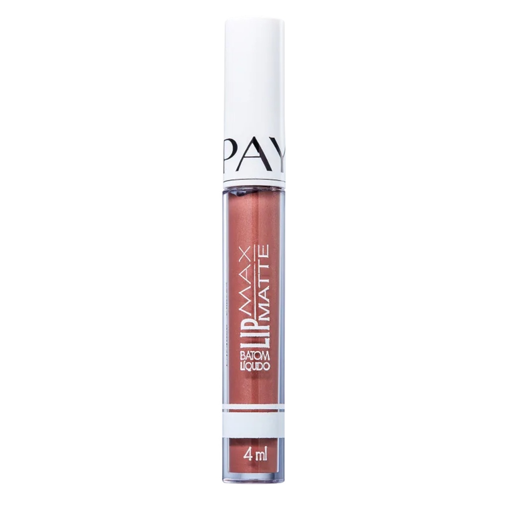 Batom Líquido Mate Lip Max NUDE GLOW by Payot Marron Metalizado