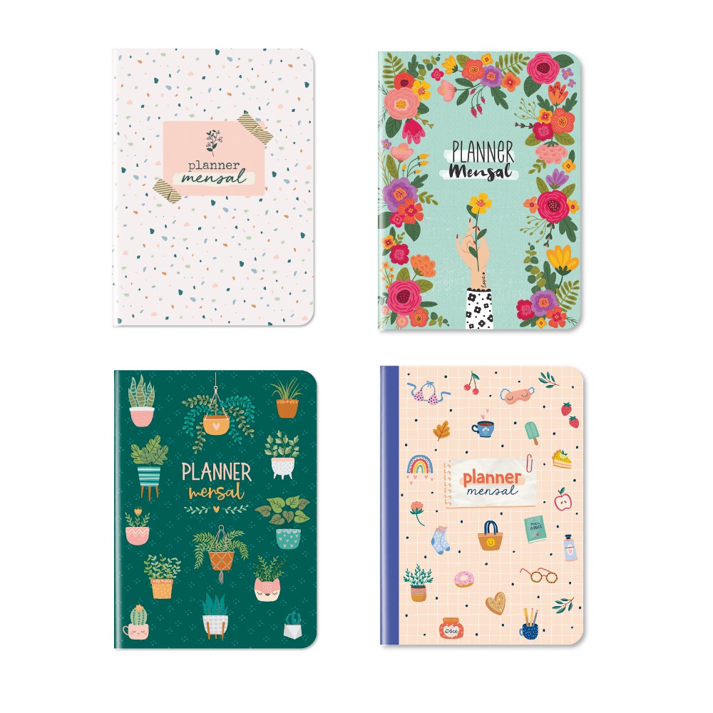 Planner Mensal Cart Es Gigantes Shopee Brasil