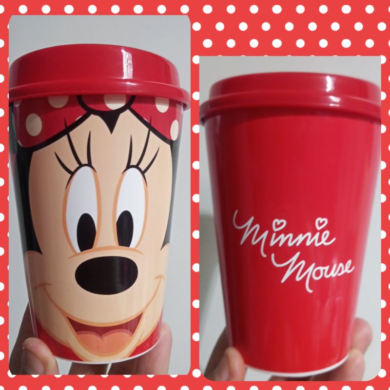 Copo Minnie Tampa Shopee Brasil