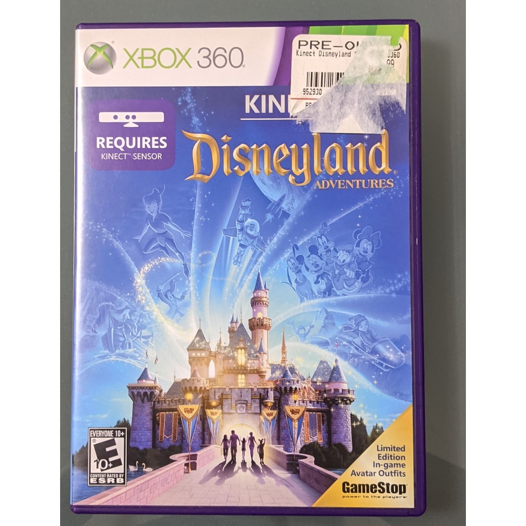 Jogo Xbox Disneyland Adventures Seminovo Necessario Kinect