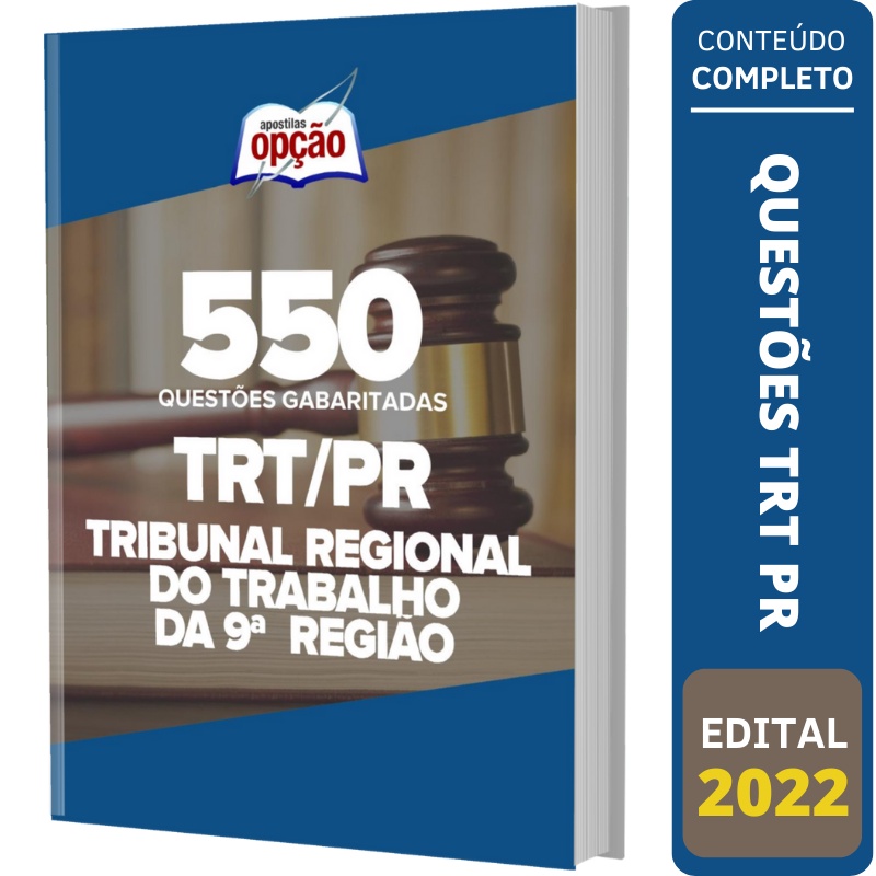 Caderno De Testes Trt Pr Quest Es Gabaritadas Shopee Brasil