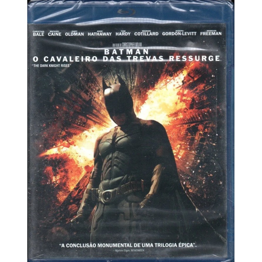 Blu Ray Batman O Cavaleiro Das Trevas Ressurge Duplo Novo Lacrado