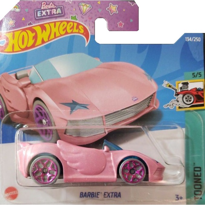 Barbie Extra Tooned Hot Wheels Miniatura Temática Shopee