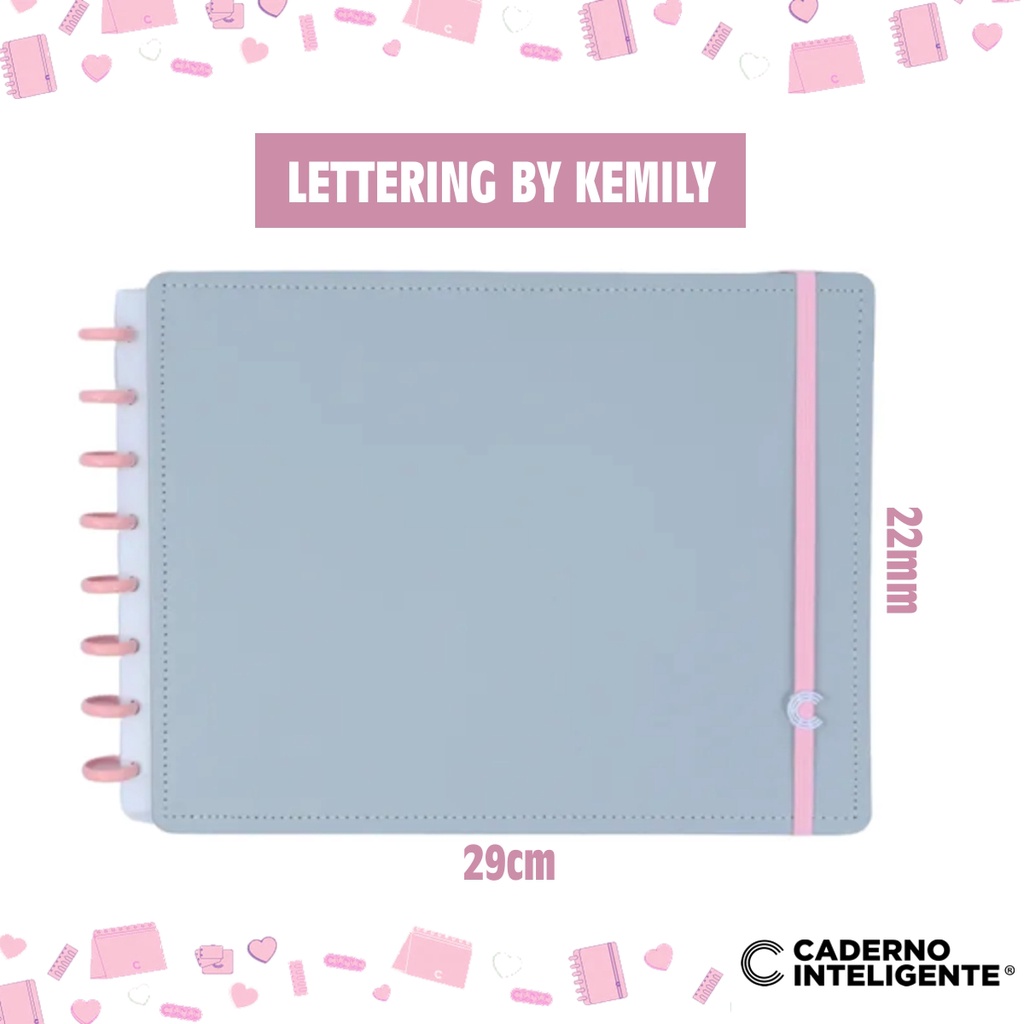 Caderno Inteligente Para Lettering By Kemily Tamanho A Shopee Brasil