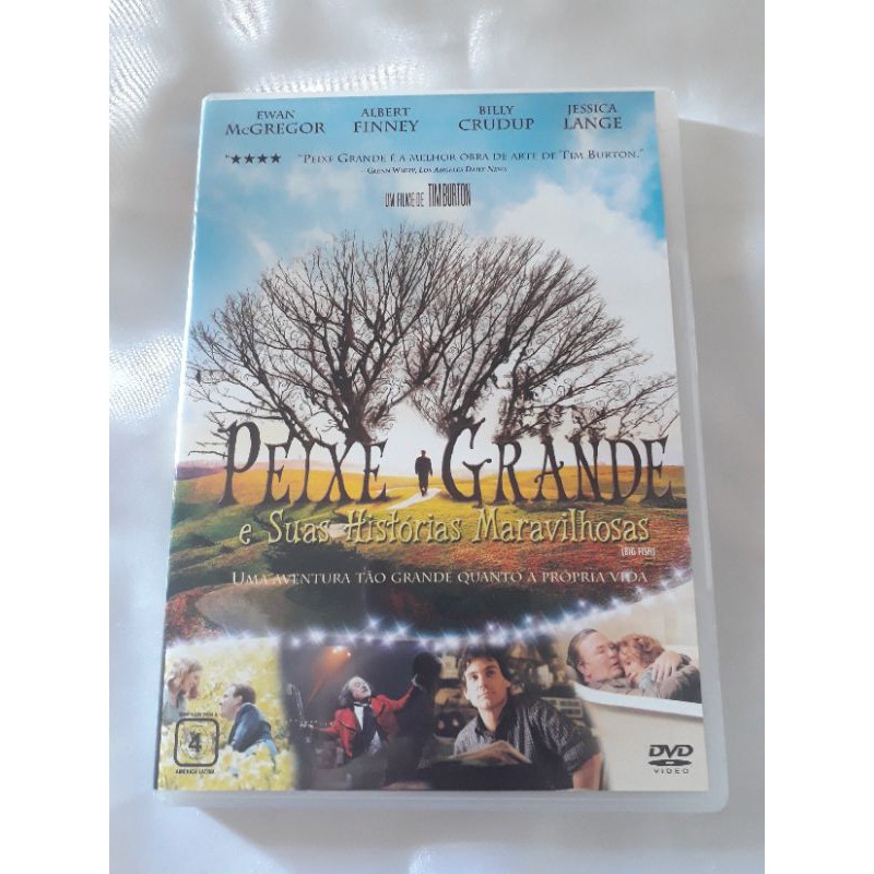 Dvd Peixe Grande Tim Burton Shopee Brasil