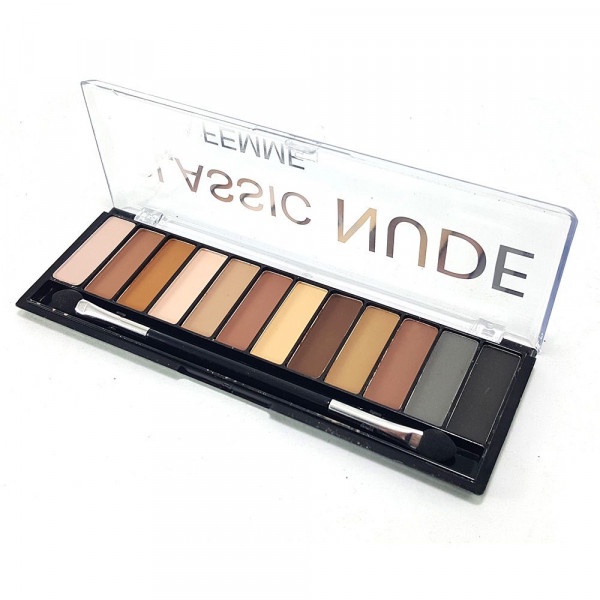 ESTOJO DE SOMBRAS CLASSIC NUDE MATTE BELLAFEMME Shopee Brasil