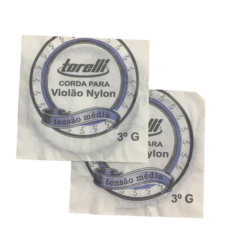 Kit Corda Avulsa Preta Viol O Nylon Sol Torelli Shopee Brasil