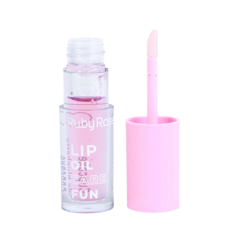 Lip Oil Care Fun Gloss Labial Hidratante Ruby Rose Shopee Brasil