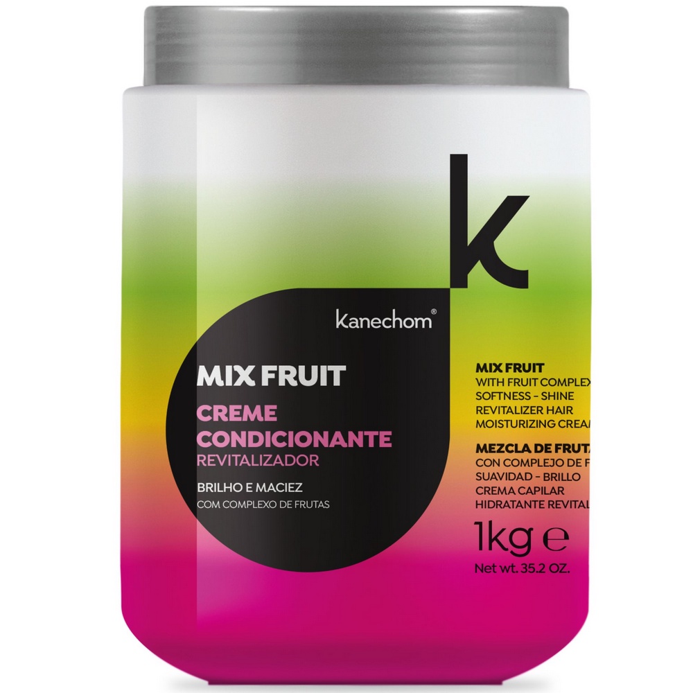 Creme Condicionante Revitalizadora Mix Fruit Kg Kanechom Shopee Brasil