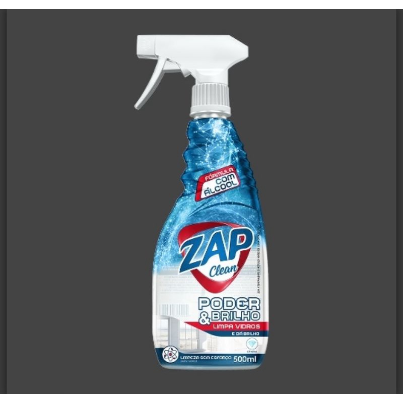 Limpa Vidros Zap Clean 500ml Gatilho Ou Refil Shopee Brasil