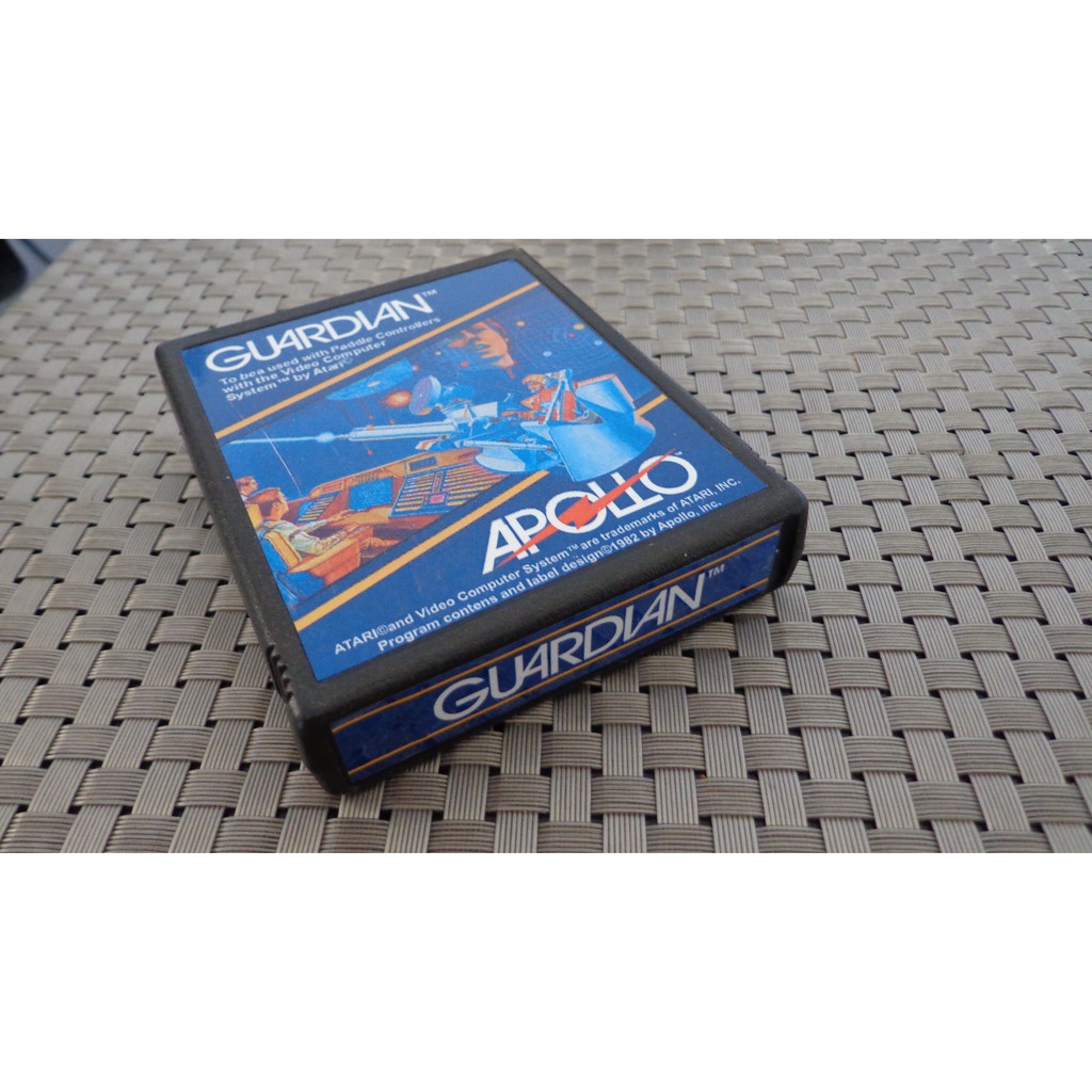 Cartucho APOLLO Regravado Para Atari 2600 Jogo Guardian Shopee Brasil