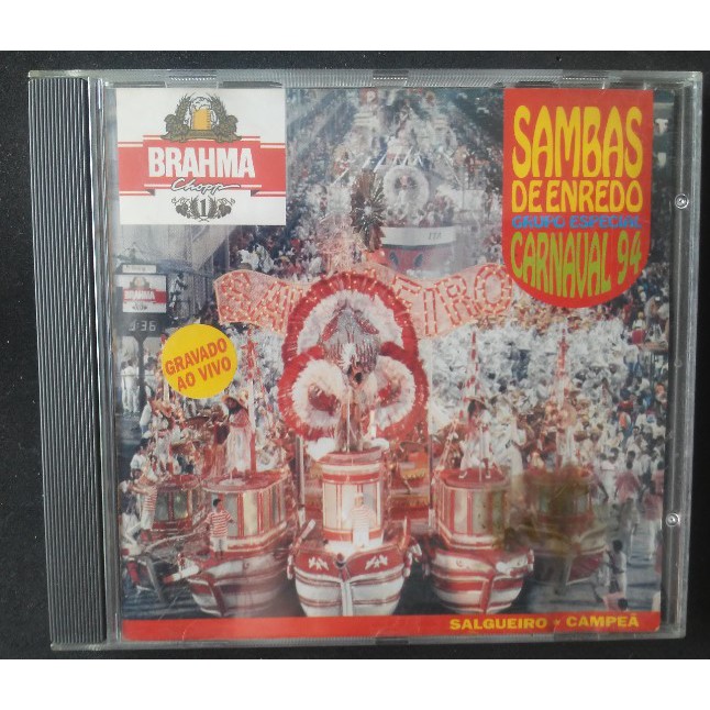 CD SAMBAS DE ENREDO CARNAVAL 94 GRUPO ESPECIAL Shopee Brasil