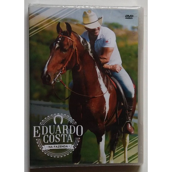 Dvd Eduardo Costa Na Fazenda Novo Lacrado Shopee Brasil