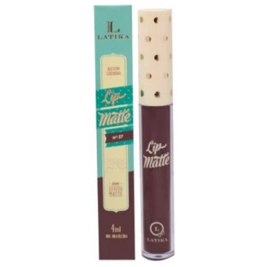 Batom Líquido Latika Lip Matte ml Nº Nude Shopee Brasil