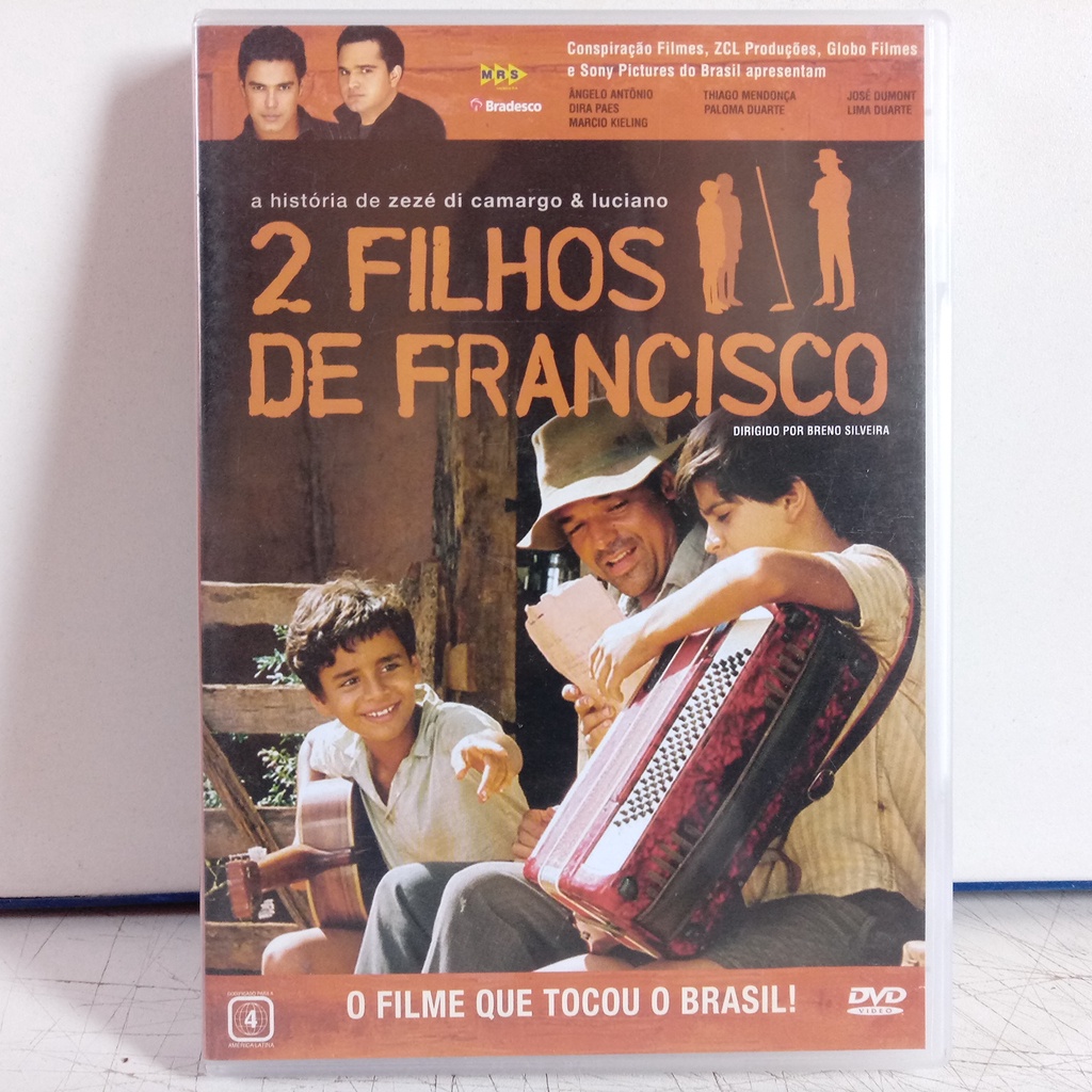 Dvd Os Filhos De Francisco Filme A Shopee Brasil