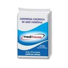 Compressa Cir Rgica De Gaze Fios Unidades Medihouse Hidr Fila