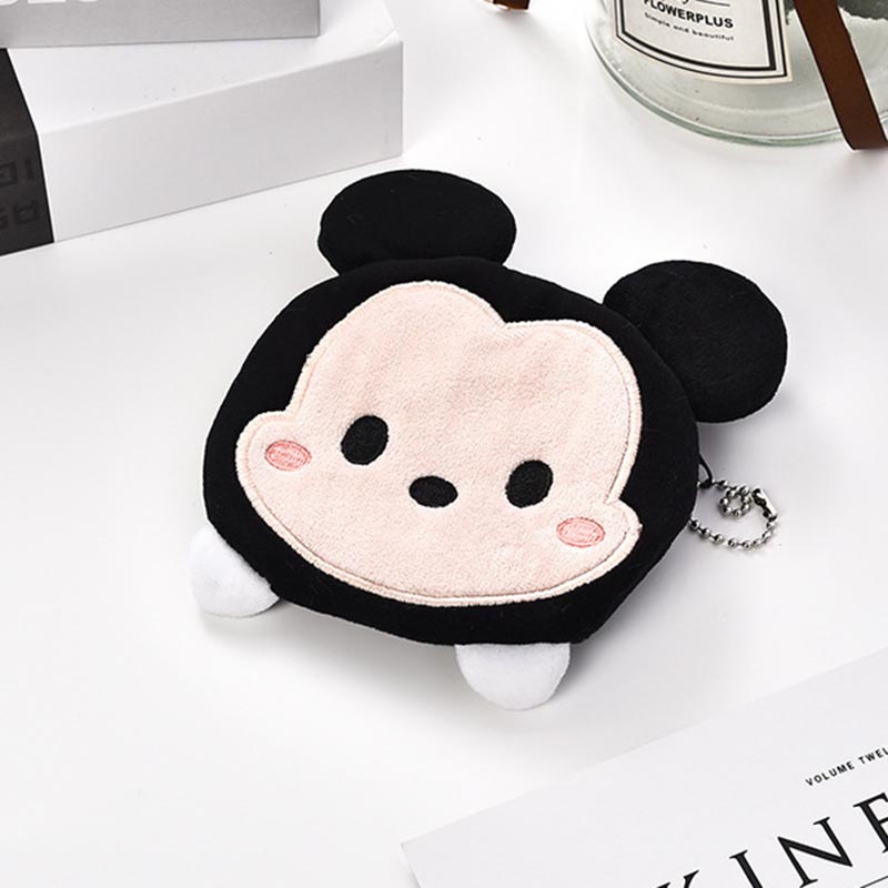 Carteira Fofa Mickey Mouse Minnie Bolsinha Pel Cia De Moeda Shopee