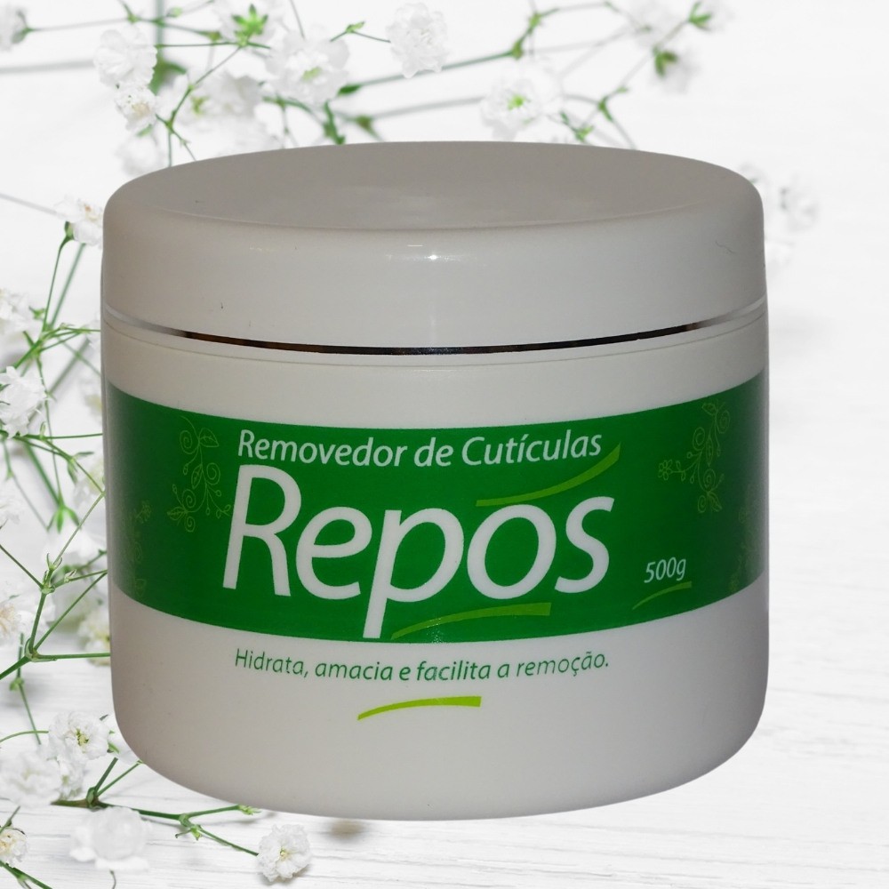 Creme Hidratante Removedor de Cutículas Mãos Pés Repos 500g Shopee Brasil