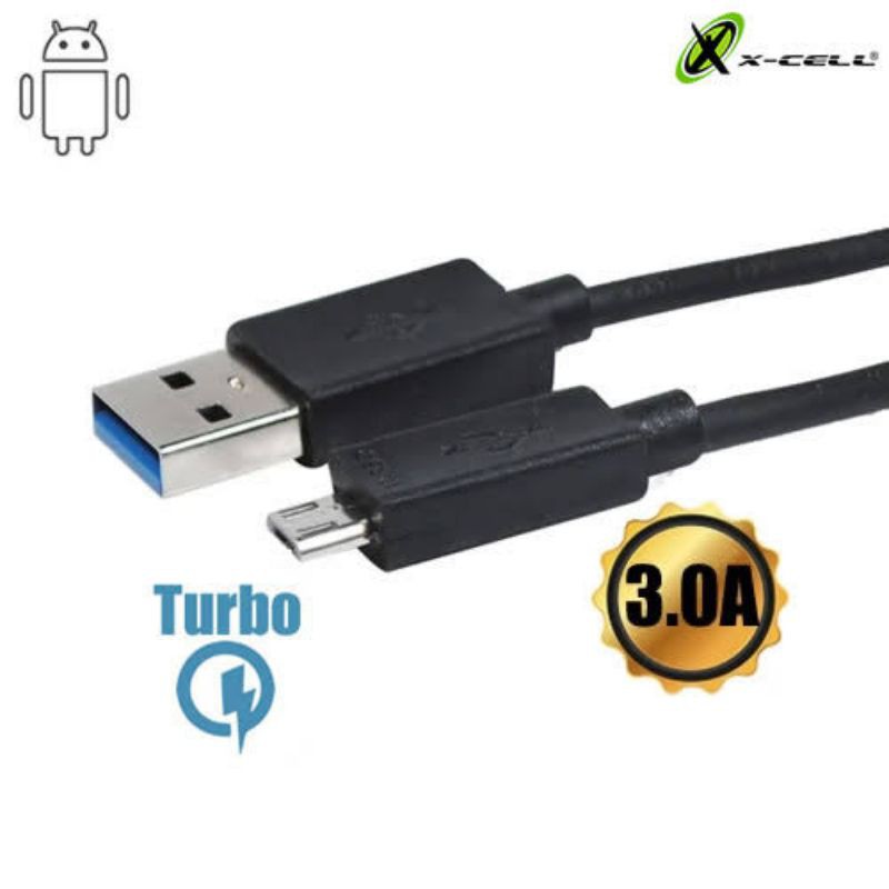 Cabo De Dados USB X Cell XC CD 14 Turbo 3 0a 2 Metros Loja No Brasil