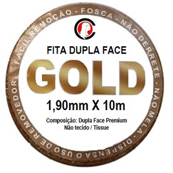 Fita Adesiva GOLD Dupla Face Rolo 10m X 1 90cm Shopee Brasil