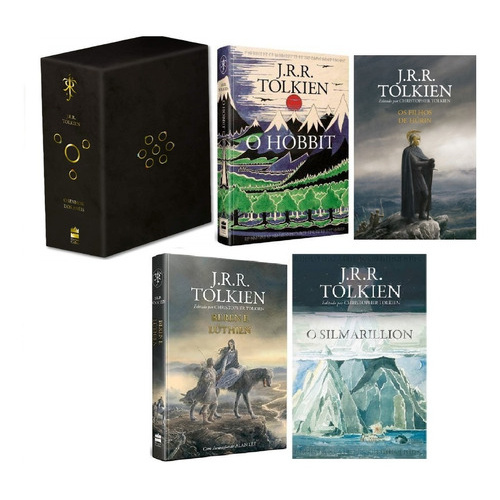 Coleção J R R Tolkien 7 Livros Capa Dura Shopee Brasil