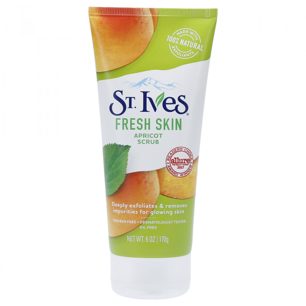 Esfoliante St Ives Fresh Skin Facial Apricot Scrub 170G Shopee Brasil