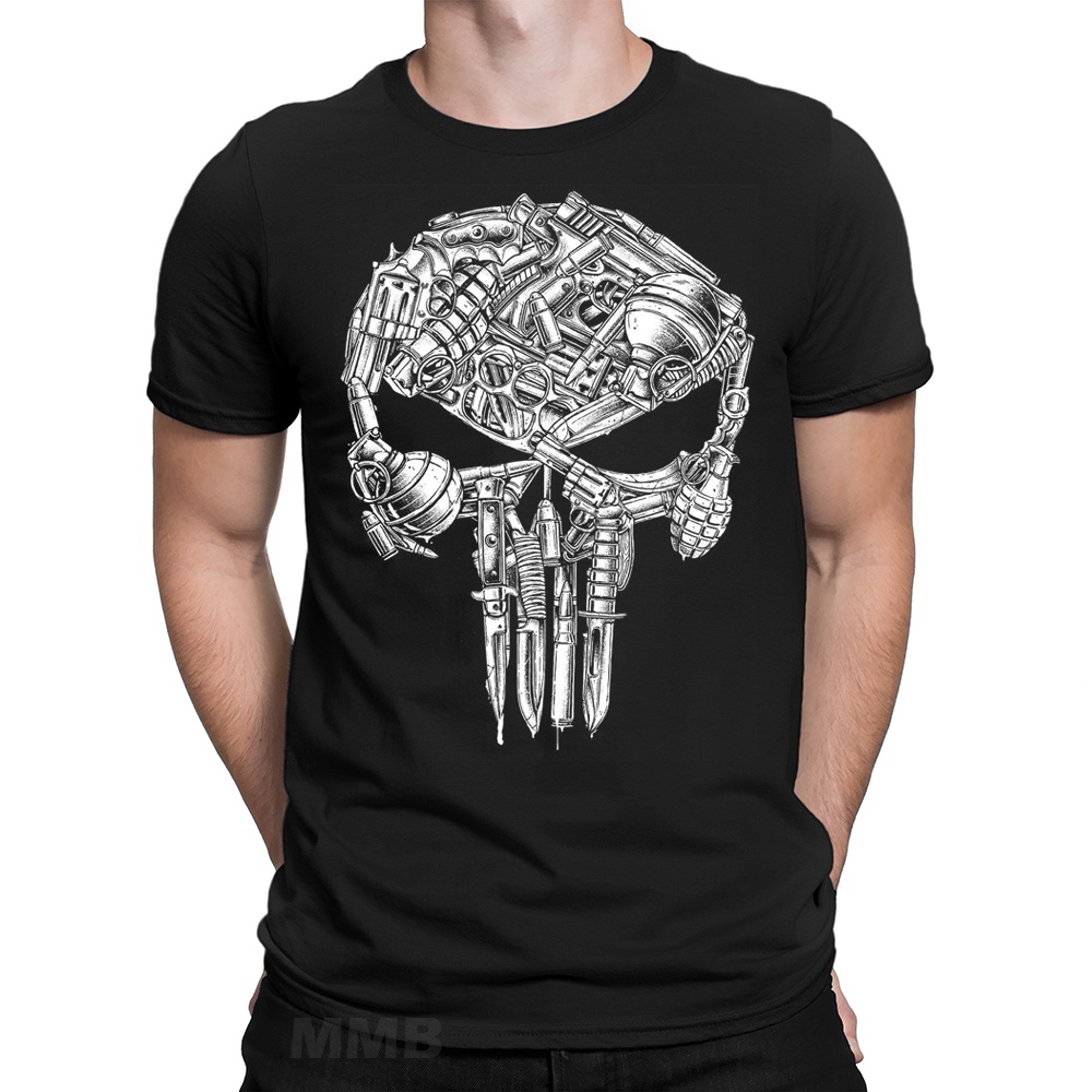 Camiseta Camisa Justiceiro Militar Punisher Rock Shopee Brasil