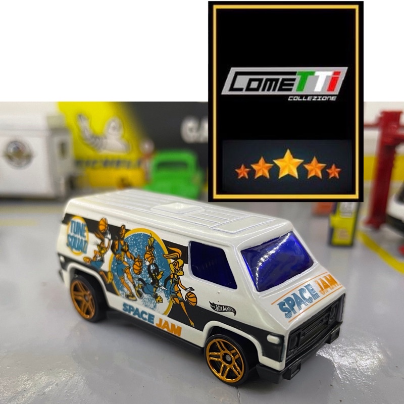Hot Wheels LOOSE 70s Van Space Jam Shopee Brasil