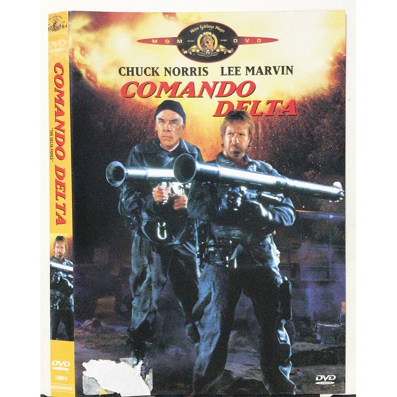 DVD Comando Delta Chuck Norris Lee Marvin Shopee Brasil