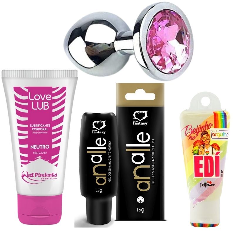 Kit Cool Primeira Vez Sexo Anal Completo Shopee Brasil