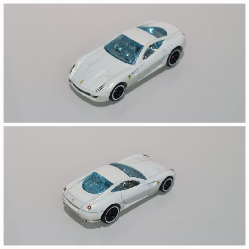 Ferrari Racer GTB Hot Wheels Branco Loose Shopee Brasil