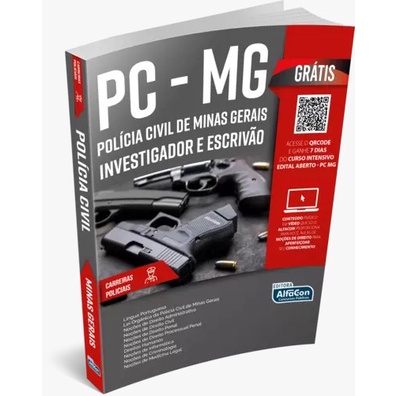 APOSTILA PC MG Investigador e Escrivão de Polícia Polícia Civil do